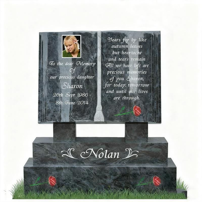 本型花崗岩記念墓石