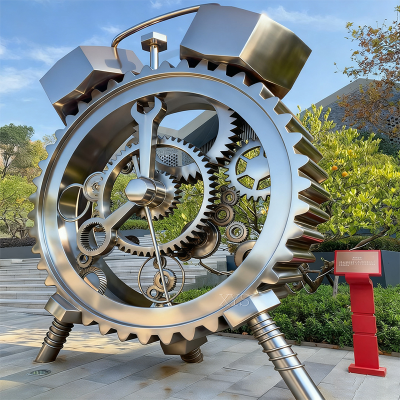 品の歯車と時計の工芸彫刻